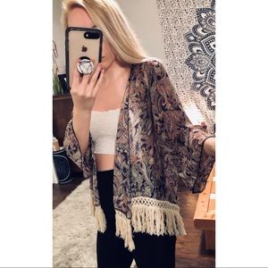 Mid Sleeve Kimono